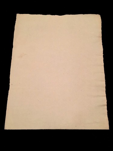 Blank restoration paper 1700s - blank,
