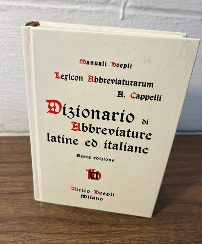 Lexicon abbreviaturarum a - abbreviaturarum,